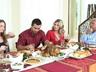 Moms Bang Teenage - Nasty Family Thanksgiving