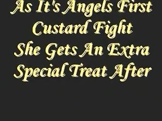 Angel Delight Custard Fight